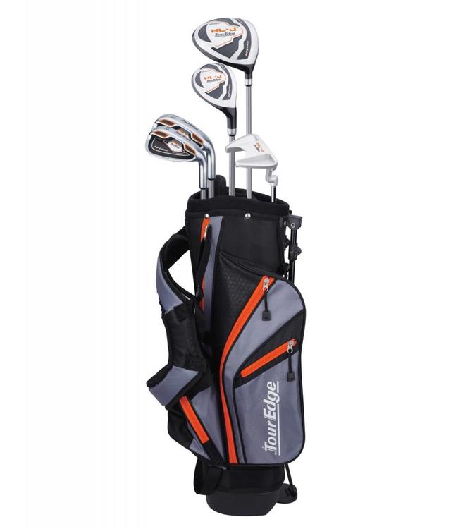 Tour-Edge HL-J 5-8 ORANGE 5-CLUB SET W/BAG