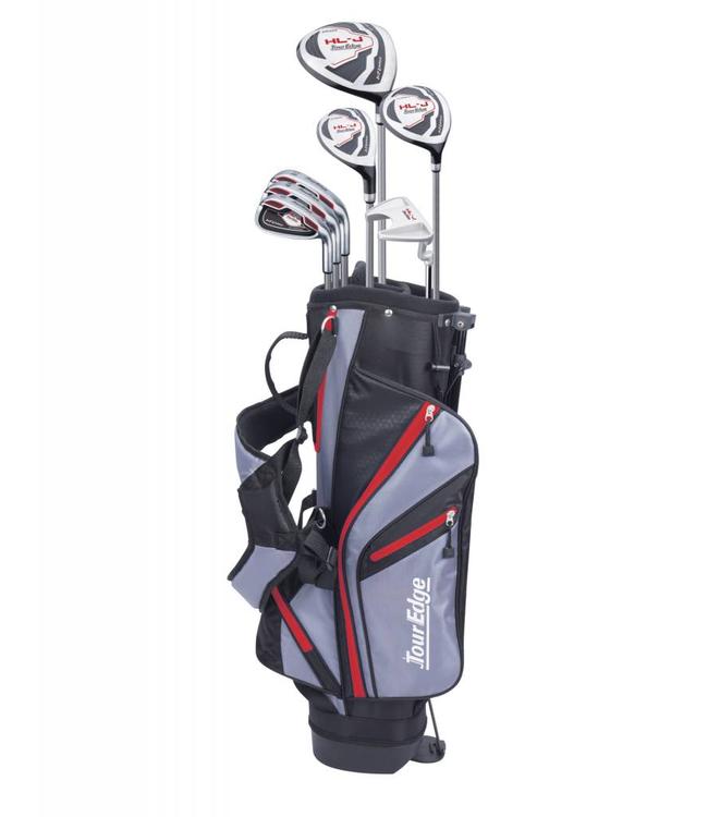 Tour-Edge HL-J 9-12 RED 7-CLUB SET W/BAG