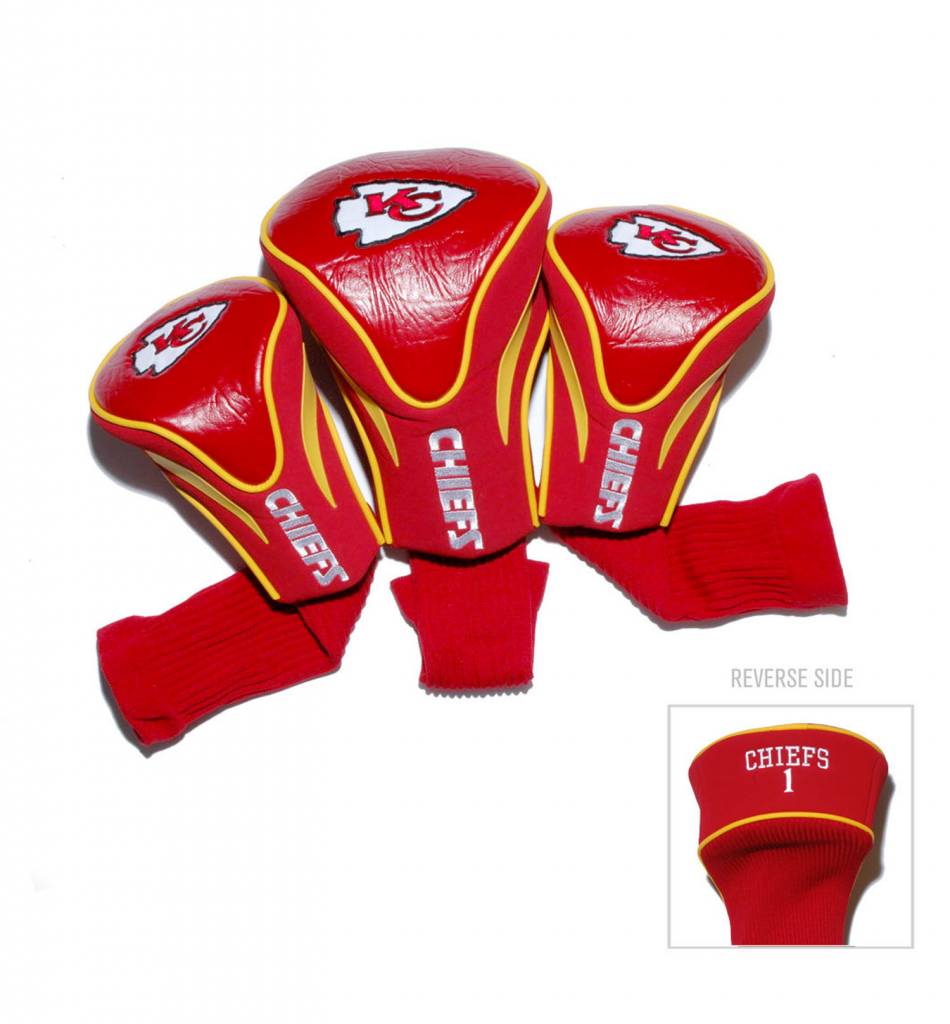 Kansas City Chiefs Pack of 3 Golf Balls