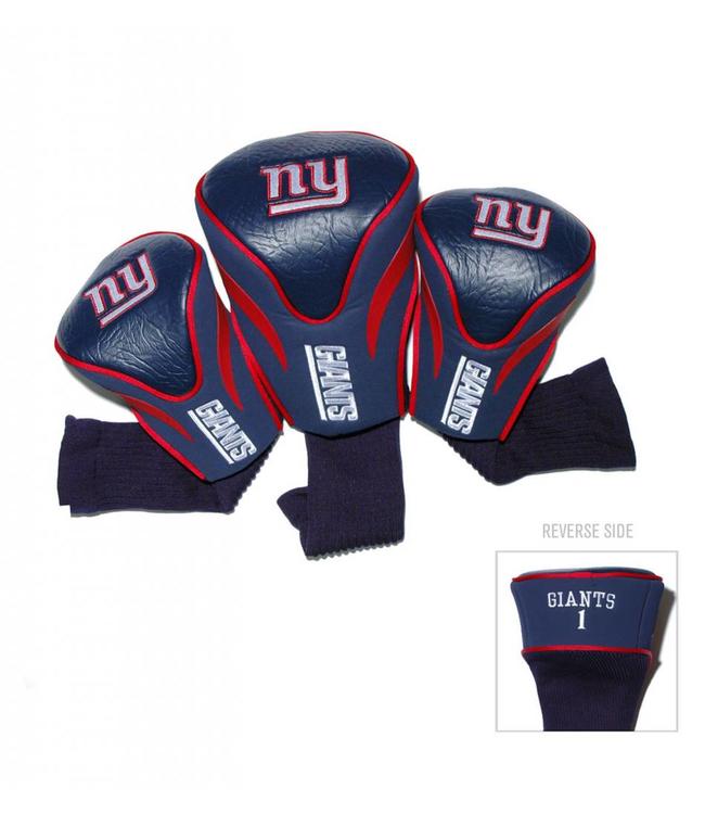 NEW YORK GIANTS 3 Pack Contour Golf Head Covers