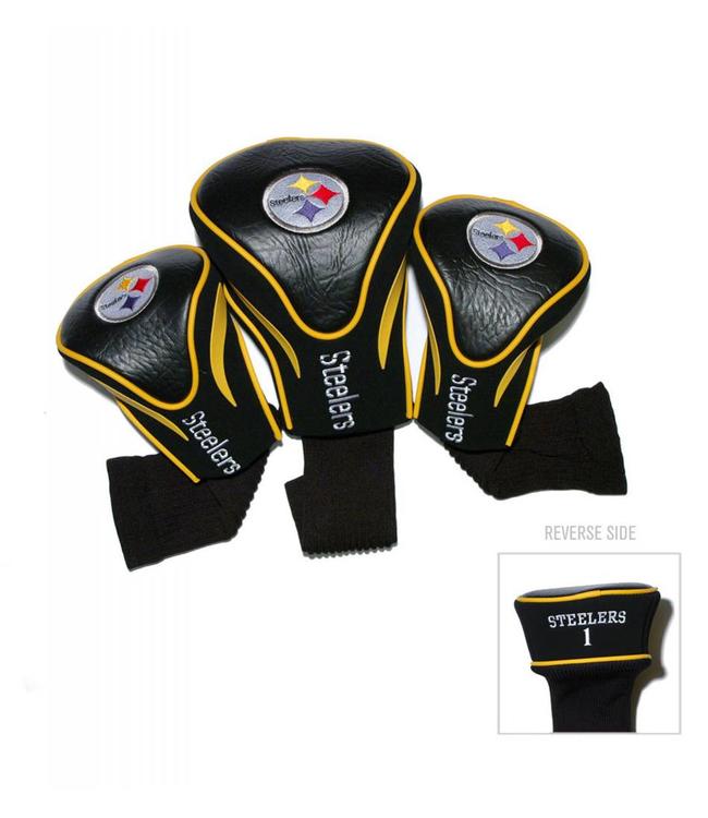 Pittsburgh Steelers 3 Pack Contour Golf Headcover