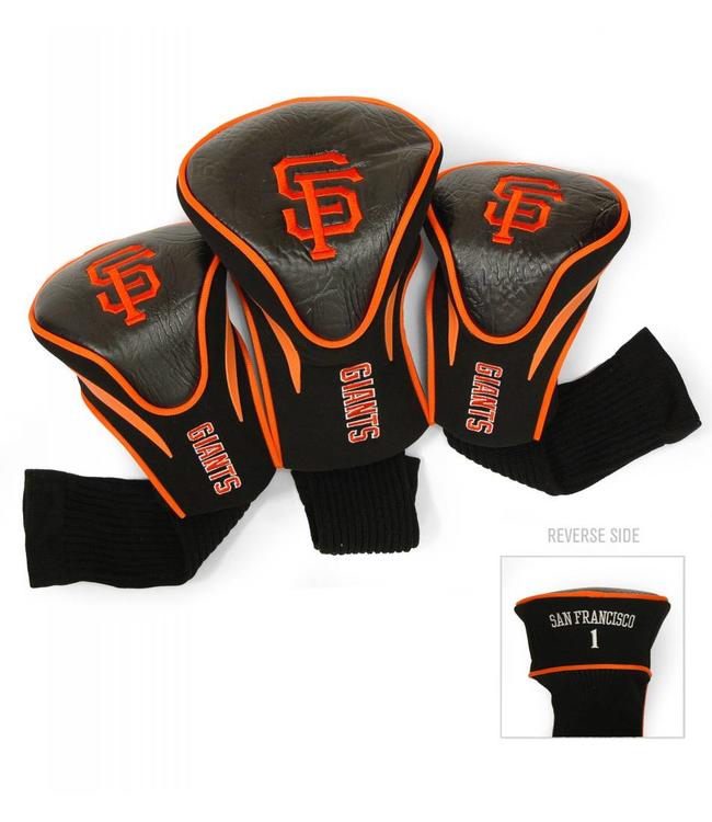 San Francisco Giants 3 Pack Golf Contour Sock Headcovers