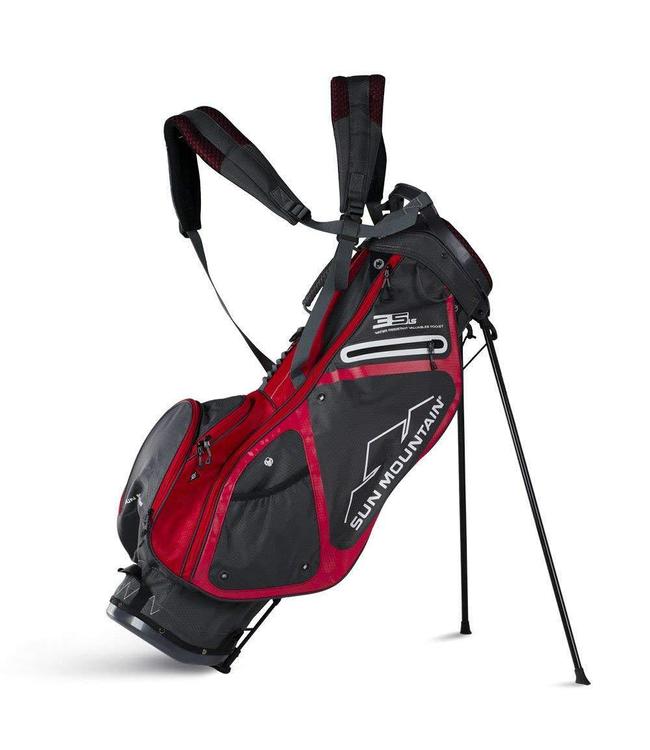 Sun-Mountain 3.5 LS STAND BAG BLACK/RED