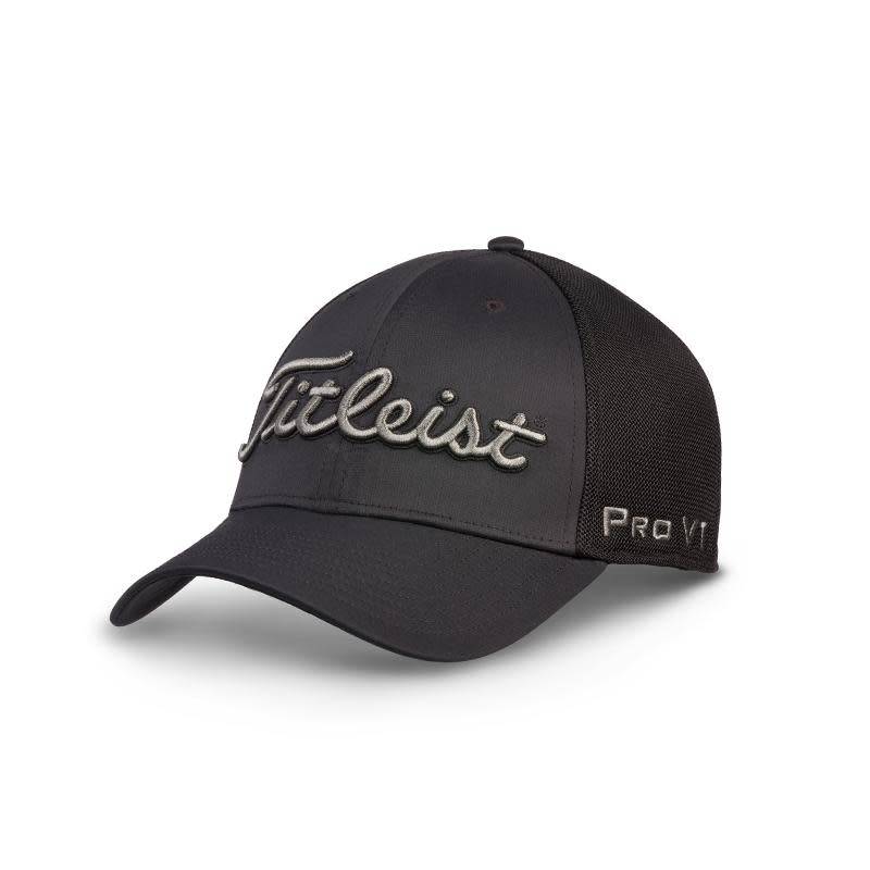Casquette De Golf Titleist Tour Sports Mesh Collection Staff - Blanche Ajustable