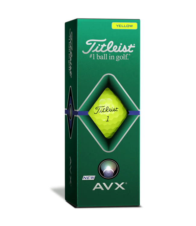 Titleist AVX YELLOW