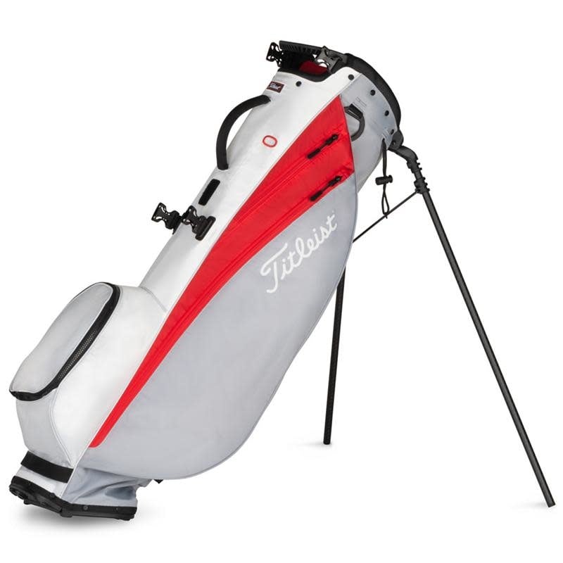 タイトリスト　Ｐｌａｙｅｒｓ４　Ｃａｒｂｏｎ　ＶＯＫＥＹ　ＳＭＵ　(Ｇｒａｐｈｉｔｅ/Ｇｒａｙ/Ｂｌａｃｋ) Players 4 Carbon Golf Bag | Titleist Lightweight Stand Bag