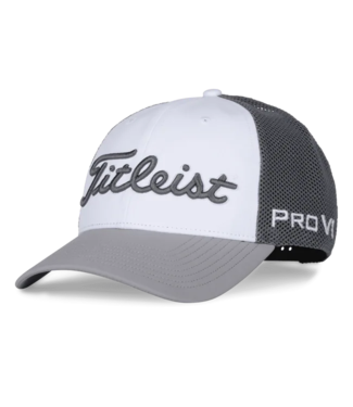 Titleist TOUR PERFORMANCE MESH HAT (CHARCOAL/GRAY/WHITE)