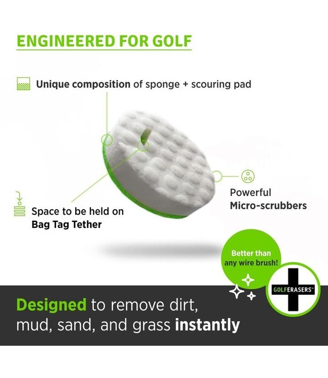 GOLF-ERASERS INSTANT CLEANER 6PK