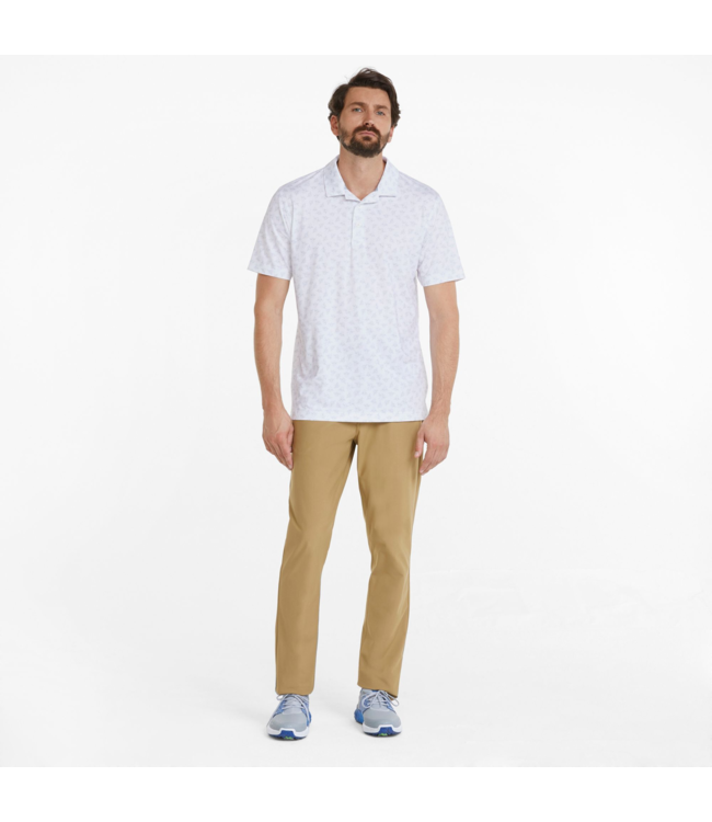 Puma MATTR POLLINATION POLO BRIGHT WHITE/HIGH RISE