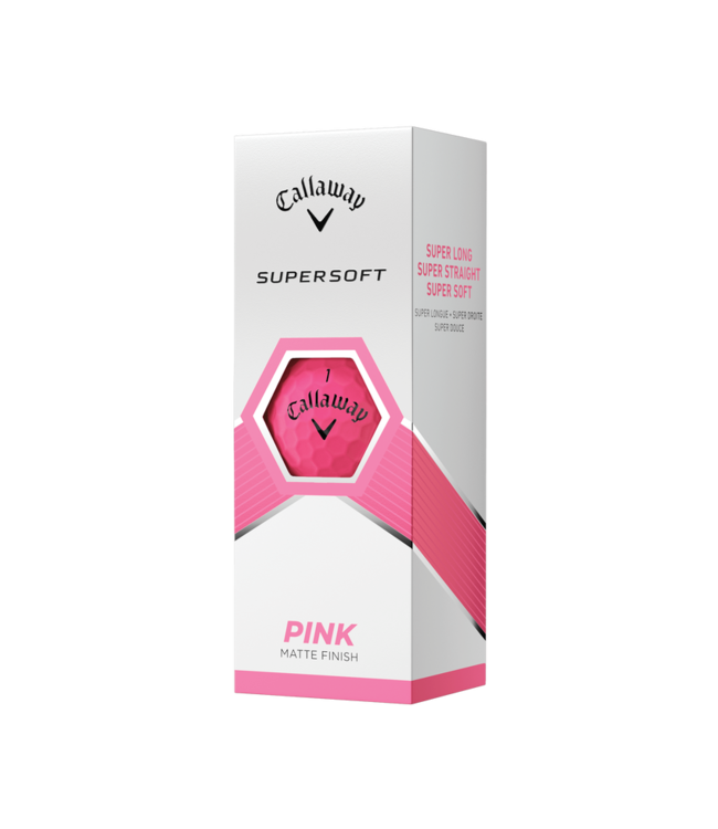 Callaway SUPERSOFT 2023 MATTE PINK