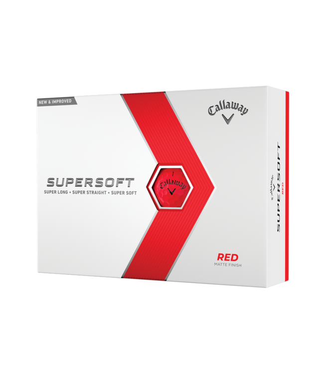 Callaway SUPERSOFT 2023 MATTE RED