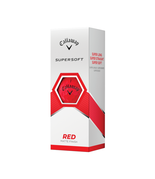 Callaway SUPERSOFT 2023 MATTE RED