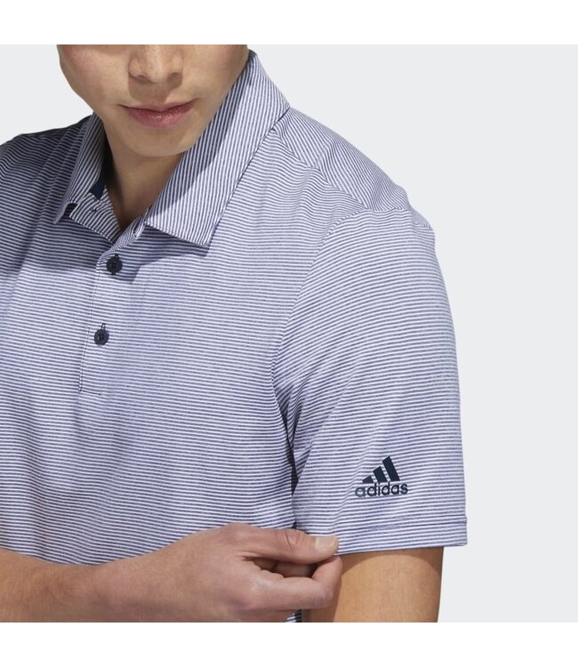 Adidas Ottoman Stripe Polo Shirt
