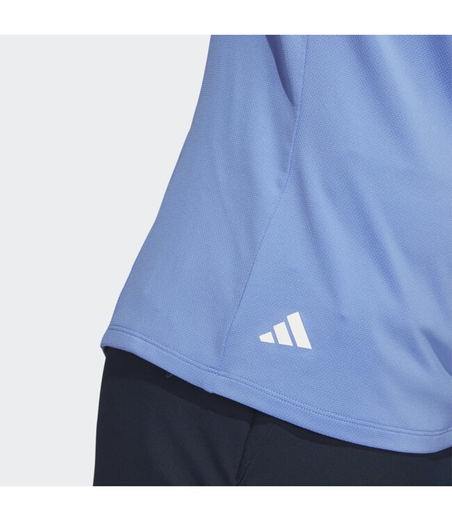 Adidas WOMENS QUARTER-ZIP LONG SLEEVE GOLF POLO
