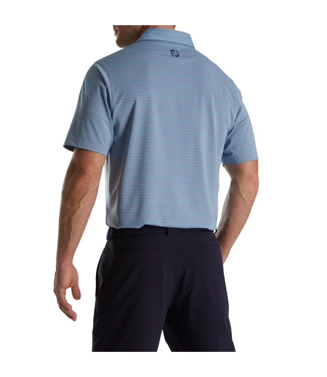 FOOTJOY Trio Stripe Lisle Self Collar
