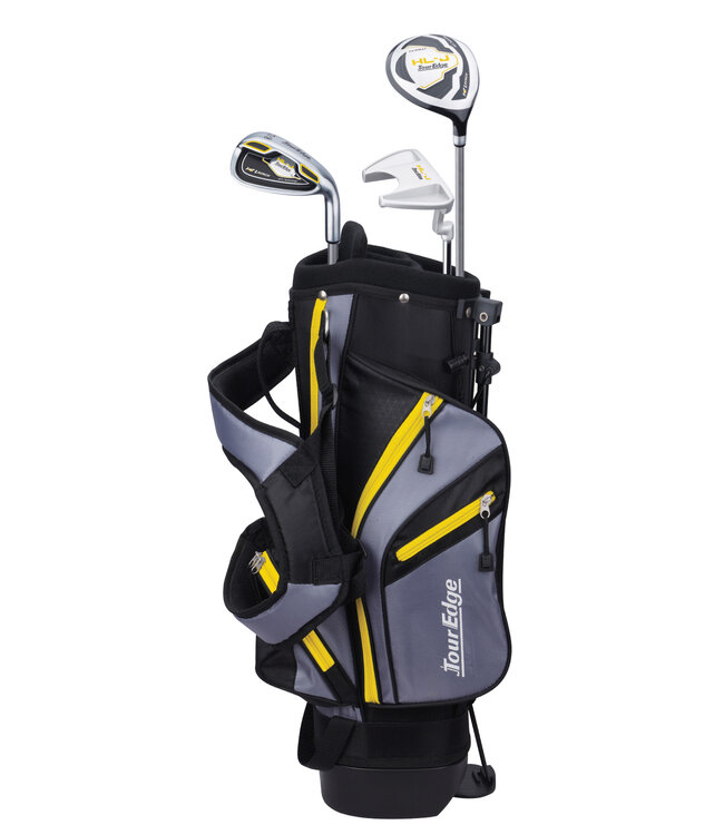 HL-J 3-6 YELLOW 3 CLUB SET W/BAG LEFT HAND