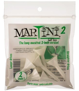 Martini Golf Tees MARTINI TEE 5PK 2" WHITE