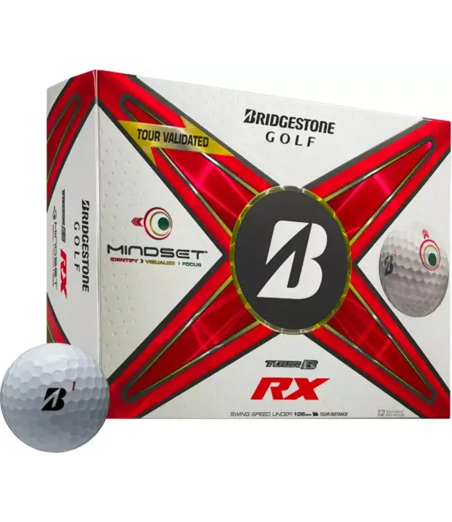 BRIDGESTONE TOUR B RX MINDSET GOLF BALL