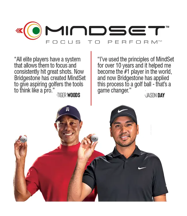 BRIDGESTONE TOUR B RX MINDSET GOLF BALL