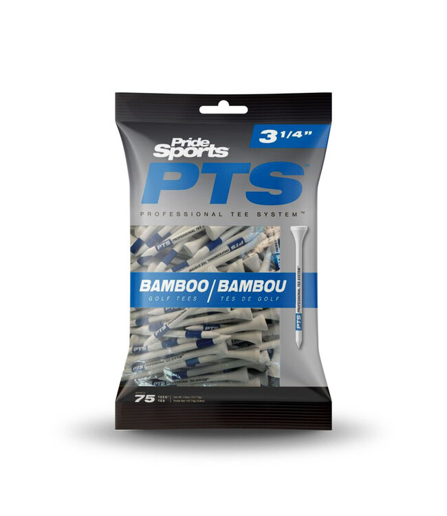 Pride-Sports PTS GOLF TEES 3 1/4'' PROLENGTH-PLUS 75 PACK WHITE