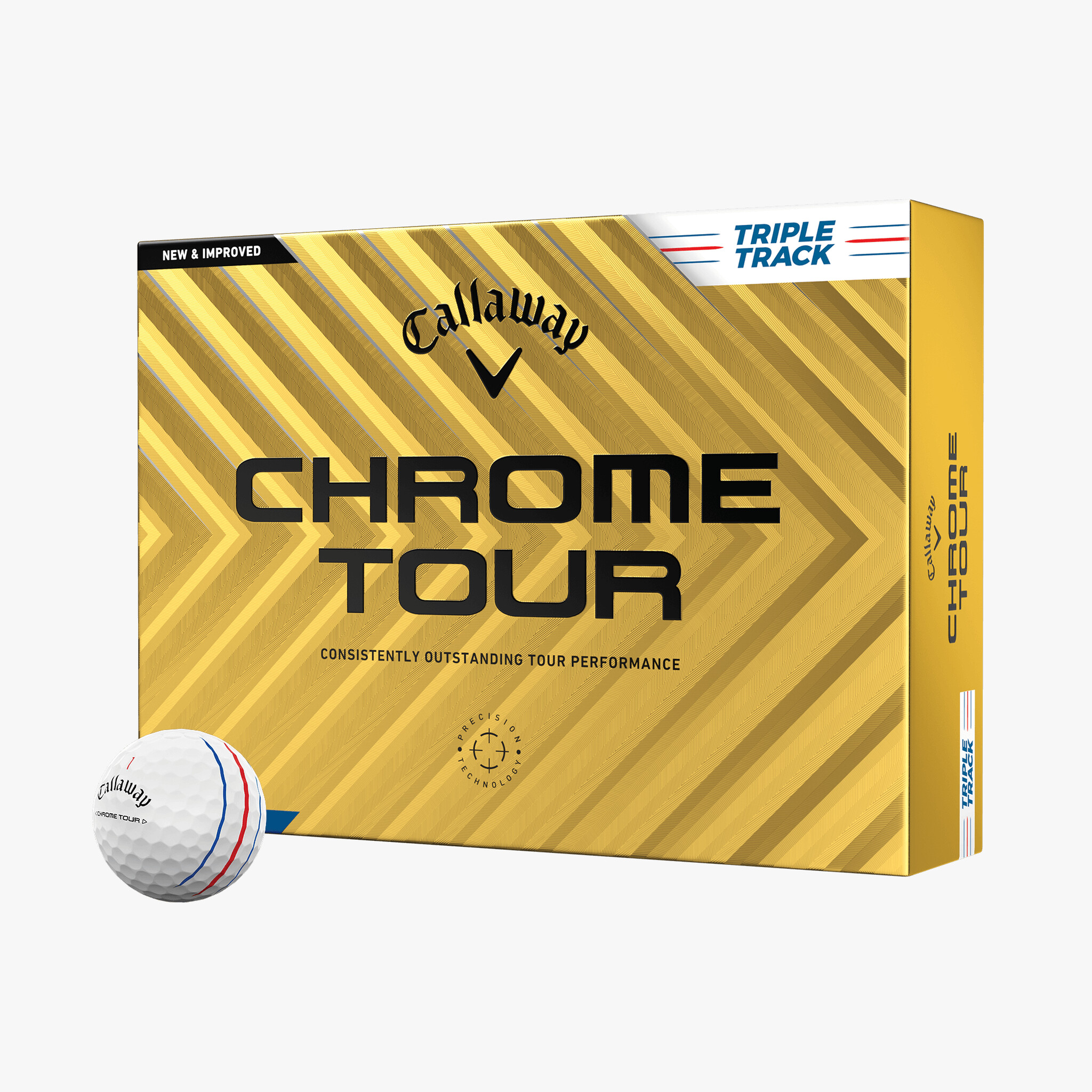 CALLAWAY CHROME TOUR GOLF BALLS TRIPLE TRACK