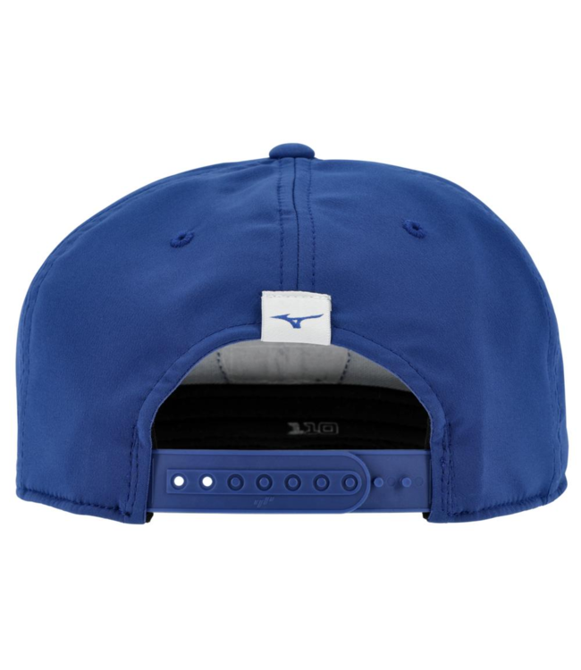 MIZUNO CROSSED CLUBS SNAPBACK GOLF HAT BLUE
