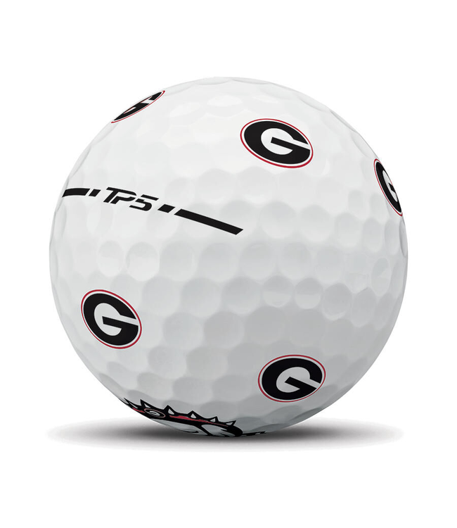 TAYLORMADE TP5 PIX GOLF BALLS / GEORGIA BULLDOGS