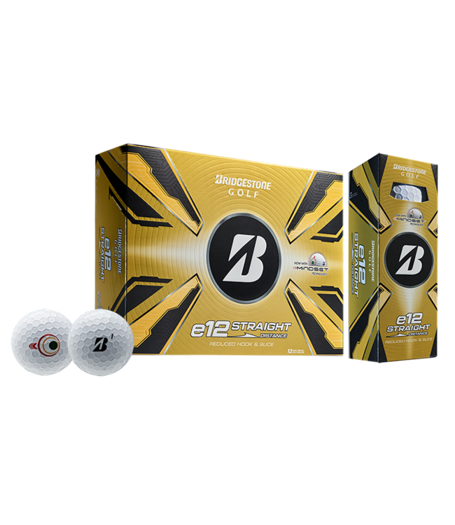 BRIDGESTONE E12 STRAIGHT GOLF BALLS