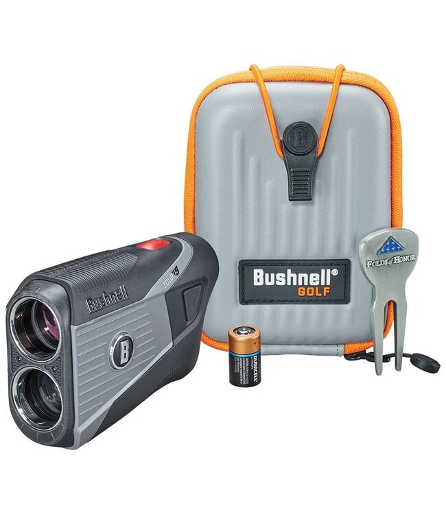 Bushnell TOUR V5 RANGEFINDER - PATRIOT PACK (BLACK/CARBON)