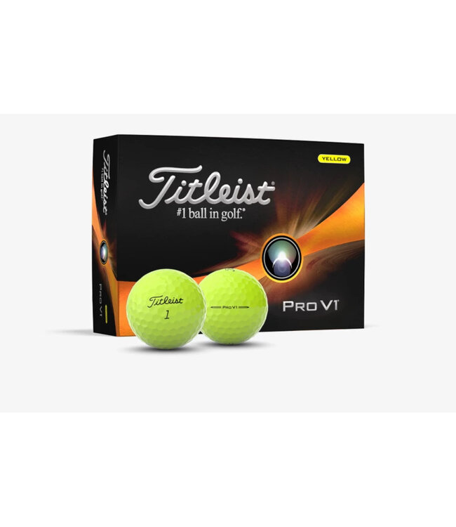 Titleist PRO V1 YELLOW