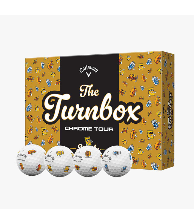 CALLAWAY CHROME TOUR TURNBOX EDITION BALLS