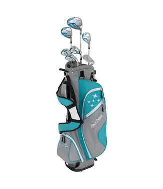Tour Edge Tour Edge Womens Edge 8 Piece Package Golf Set TURQUOISE/WHITE LLH