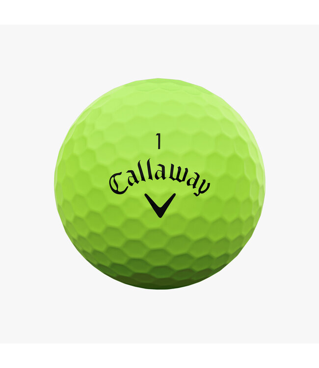CALLAWAY SUPERSOFT GREEN MATTE GOLF BALLS