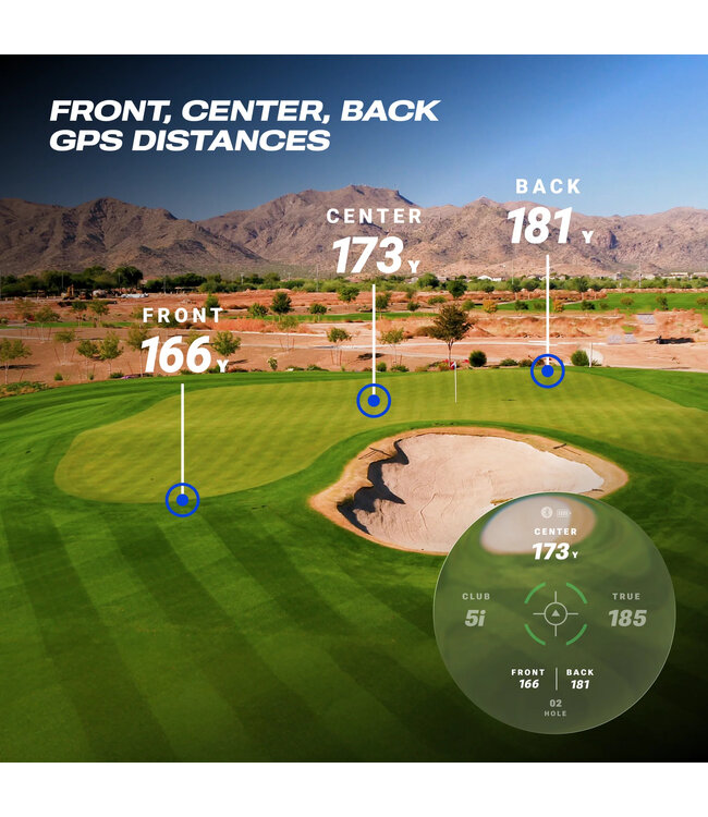 BLUE TEES CAPTAIN PRO CONNECTED RANGEFINDER