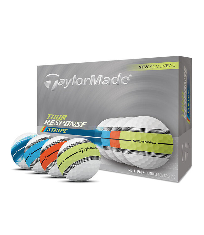 TAYLORMADE TOUR RESPONSE MULTI PACK GOLF BALLS