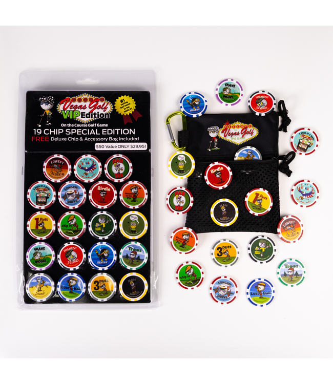 VEGAS GOLF 19 CHIP GAME SPECIAL EDITION