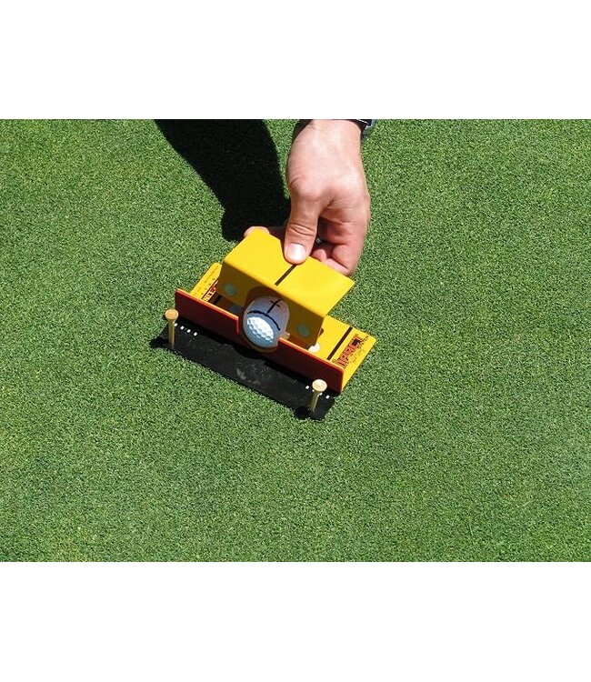 EyeLine Golf Putting Impact System - Portable Practice Training Aids by Hank Haney