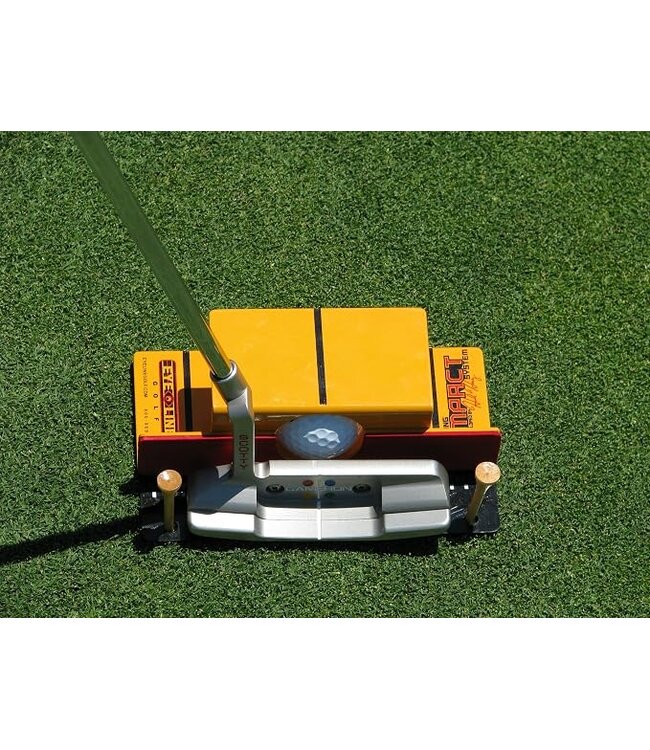 EyeLine Golf Putting Impact System - Portable Practice Training Aids by Hank Haney
