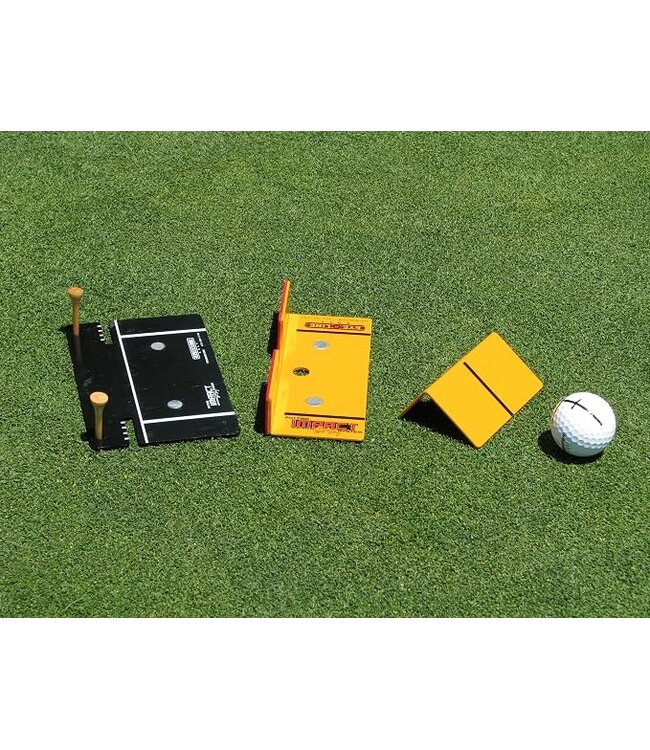 EyeLine Golf Putting Impact System - Portable Practice Training Aids by Hank Haney