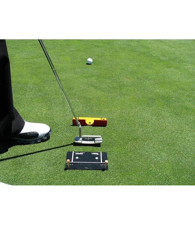 EyeLine Golf Putting Impact System - Portable Practice Training Aids by Hank Haney