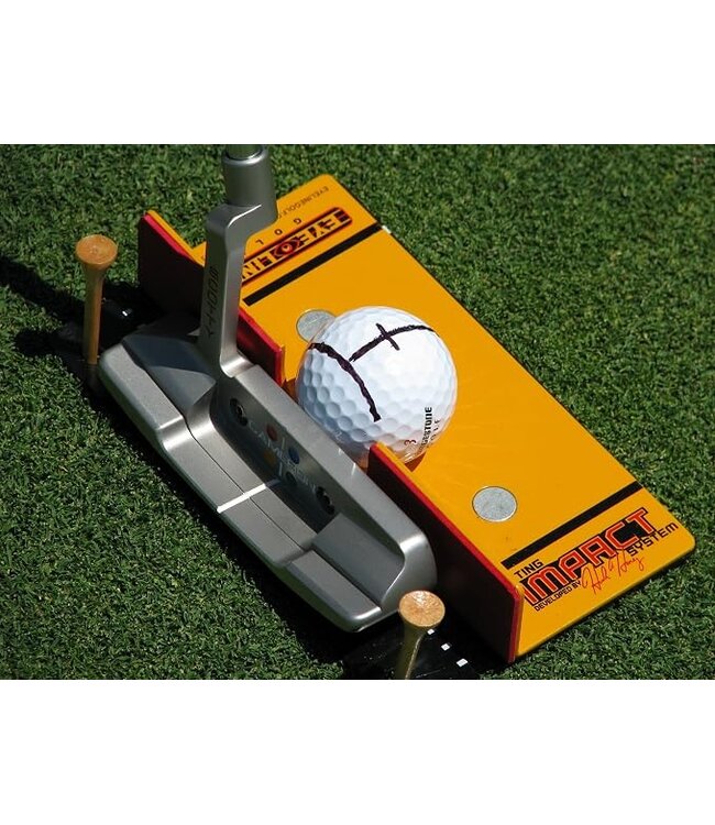 EyeLine Golf Putting Impact System - Portable Practice Training Aids by Hank Haney