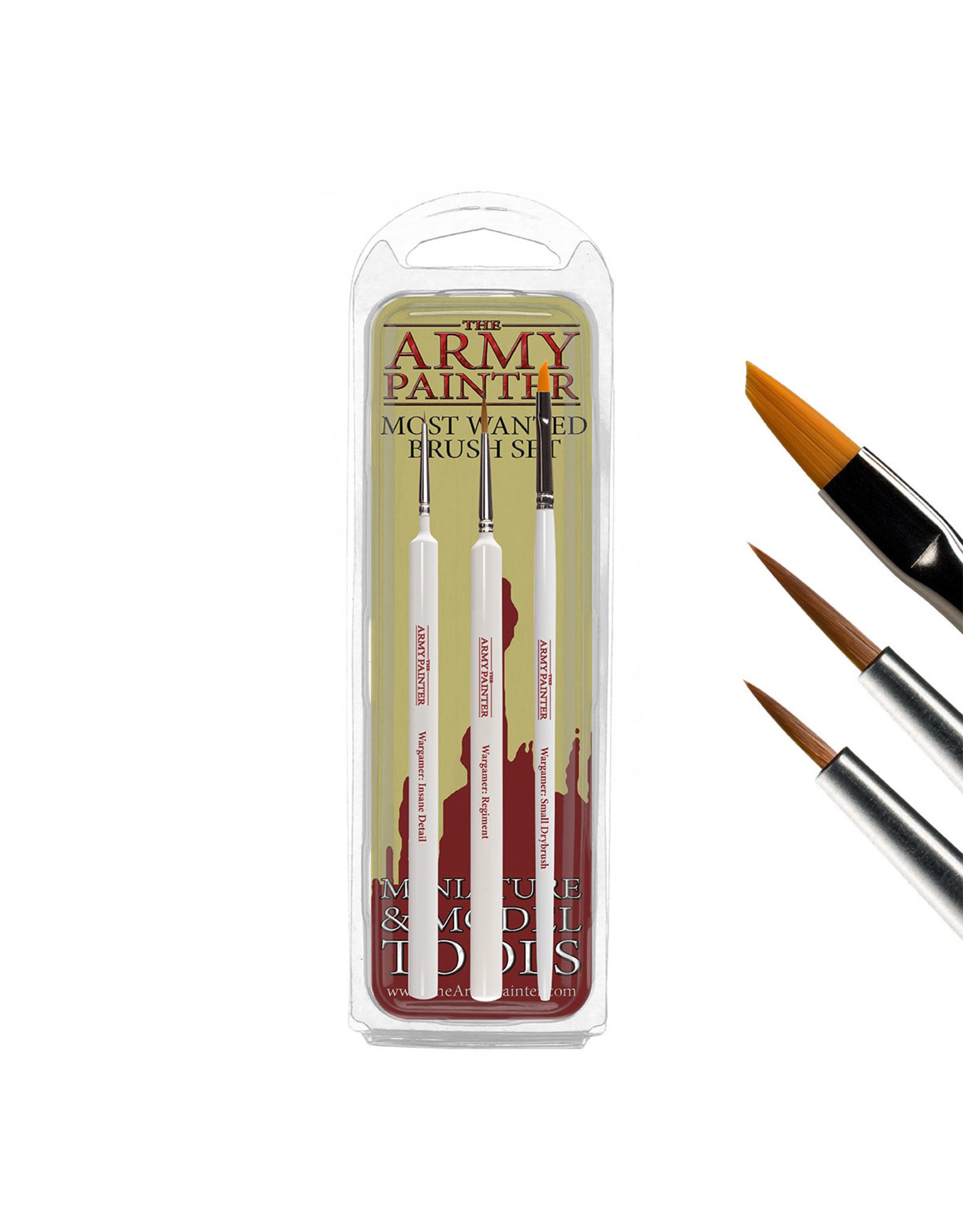 Army Painter TAP Hobby - Wargamer Most Wanted Brush Set