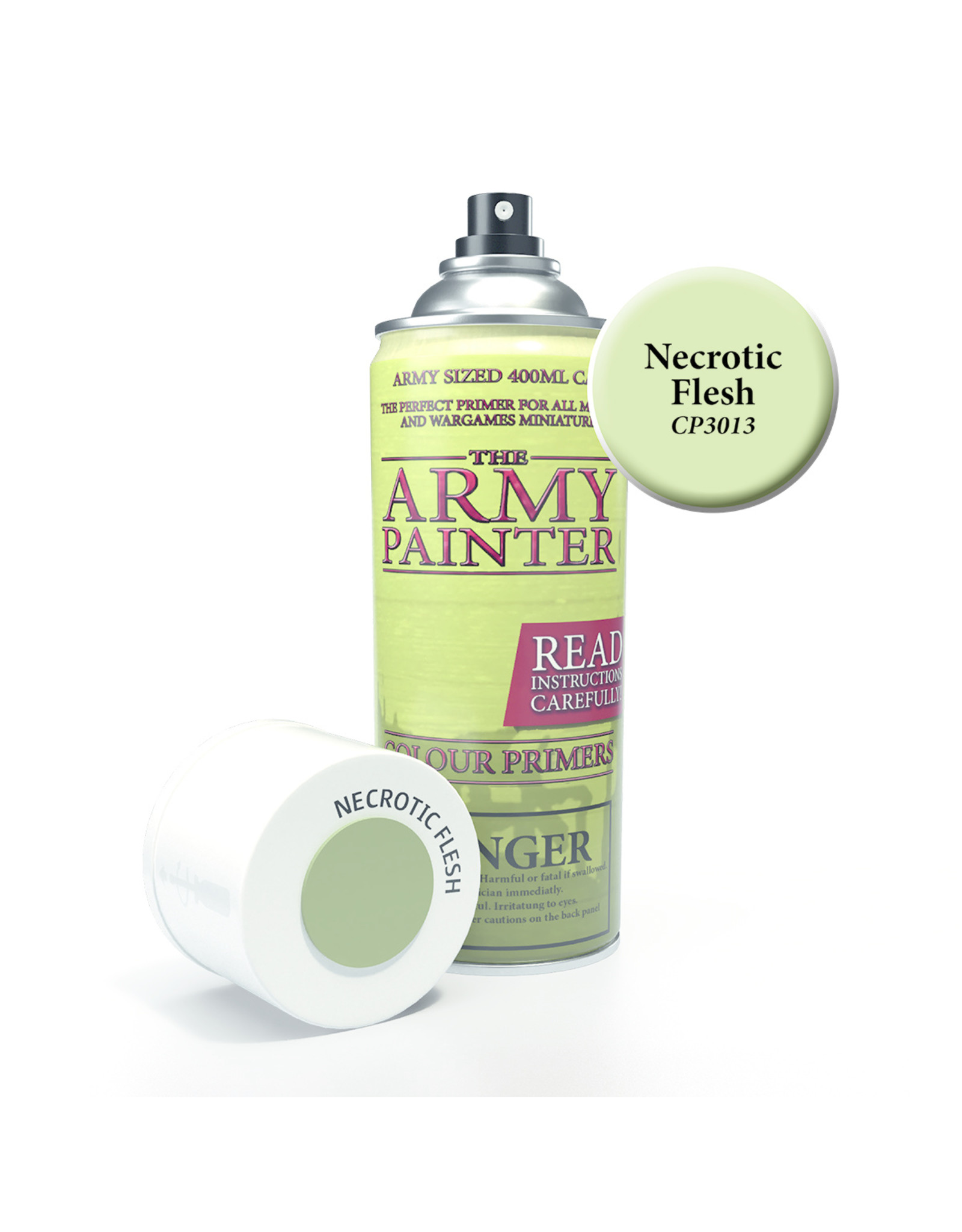 The Army Painter Color Primer Spray Paint, Necrotic Flesh, 400ml- Acrylic  Spray