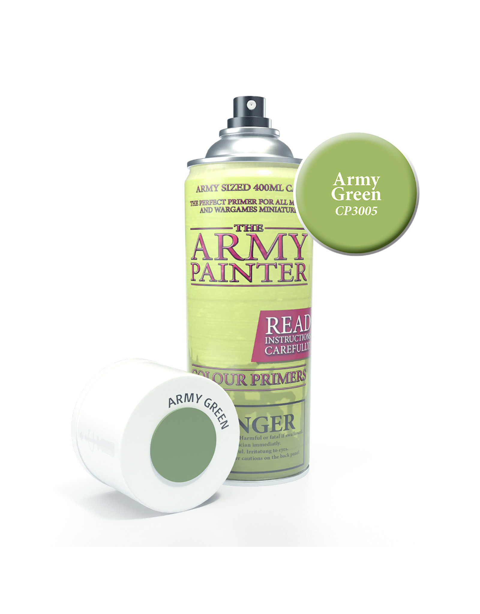 The Army Painter Color Primer Spray Paint, Hydra Turquoise, 400ml, 13.5oz -  Acrylic Spray Undercoat for Miniature Painting - Spray Primer for Plastic  Miniatures 