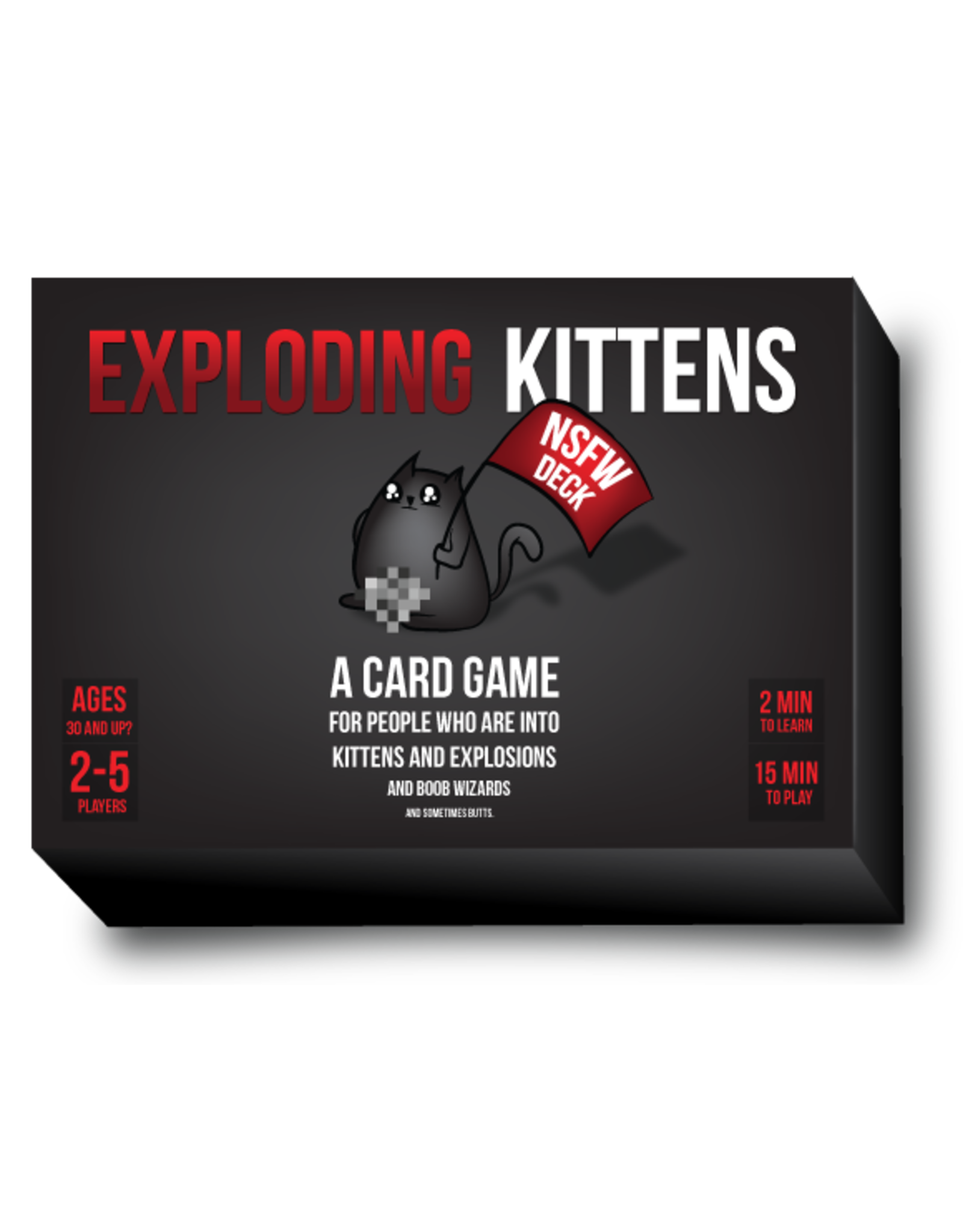 Exploding Kittens NSFW Deck