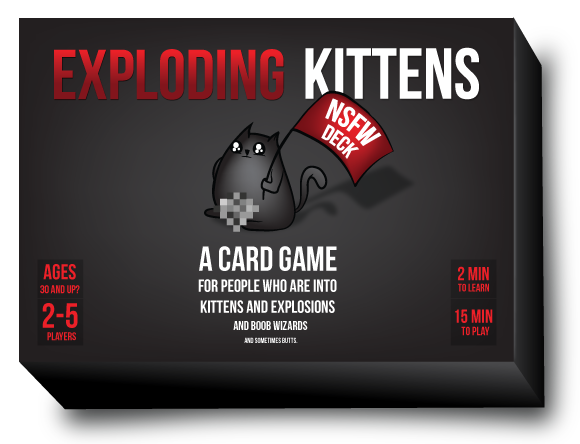 Exploding Kittens (NSFW Edition) - Happy Valley