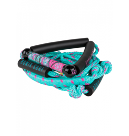 RONIX RONIX WMN'S BNGEE SRF ROPE 10" HNDL 25' 4 SECT