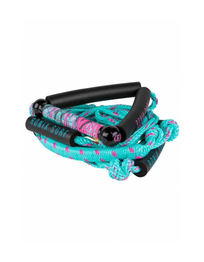 RONIX RONIX BUNGEE SURF ROPE W/ 10 IN.  HANDLE HIDE 25 FT 5 SECTION ROPE GRIP