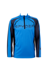 SPYDER SPYDER JR BOY DOWNHILL ZIP T-NECK