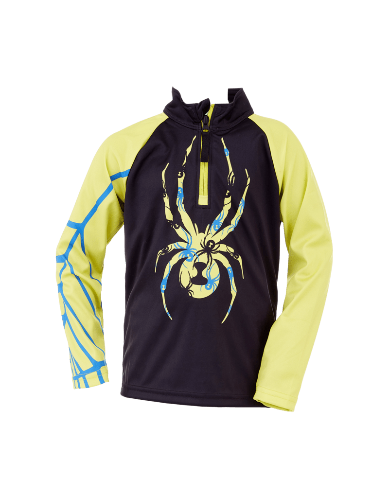 SPYDER Spyder Mini Bug Zip T-Neck Kids'